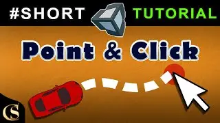 Easy Point and Click Unity 2D #shorts Tutorial