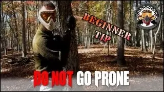 How to play paintball: Beginner Paintball Tip - Don't Go Prone