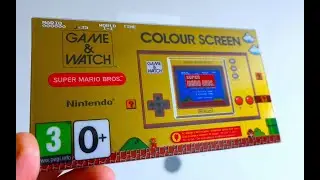 Game & Watch super Mario bros Unboxing / 2020 Limited edition