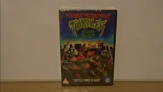 Teenage Mutant Ninja Turtles Mutant Mayhem (UK) DVD Unboxing