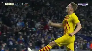 Luuk De Jong Header Goal vs Espanyol at 90+6 minutes
