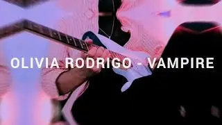 olivia rodrigo - vampire electric guitar cover