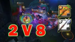 We annoyed them too much, they fought back.