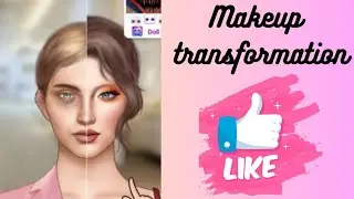 ugly girl makeup transformation#game#ungraduategmaer