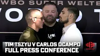 Ludicrous scenes overshadow main act I Tszyu v Ocampo Full Press Conference 🥊 I Fox Sports