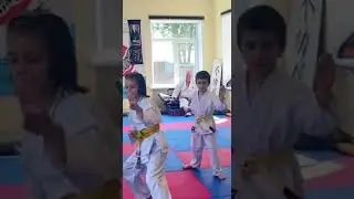 Показательное Выступление За ЖЁЛТЫЙ Пояс КАРАТЕ 🟨🥋  [дети] #каратэдети #ярославич #рекомендации