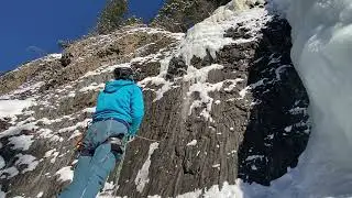 on the left from switchback fall