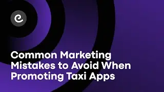 Main error cases when promoting taxi apps
