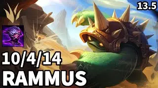 Rammus Jungle vs Master Yi - EUW Master | Patch 13.5