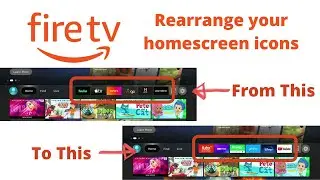 How to customize your FireTV or Firestick home screen.