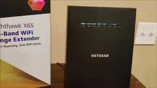 Netgear X6S wireless extender