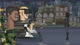 Tv Girl , Skibidi Toilet , Tv man , Cameraman ll  Animation