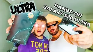 Hands-on do mais poderoso de todos Galaxy S20 Ultra