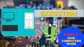 How computer execute instructions || with simple animation