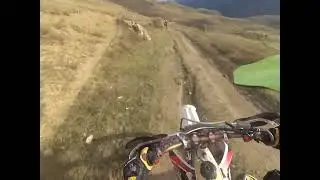 Спуск с Кавказских гор на Эндуро