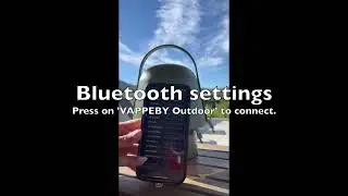 22. Bluetooth speaker
