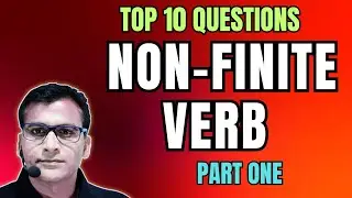 Which Non-finite Verb to Fill in with? | Ten Fill in the Blanks | #TGT / #PGT | #nonfiniteverb