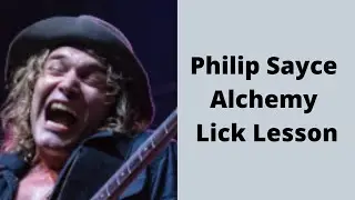 Philip Sayce Lick from Alchemy