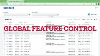 Global Feature Control in SAP RAP | Behavior Definition & Implementation