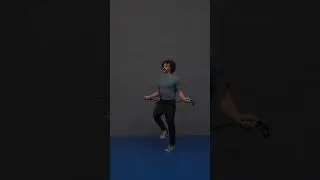 Single Leg Hops - Hybrid Rope