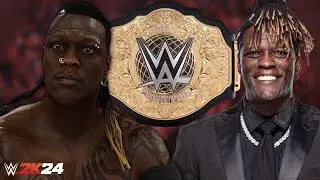 Simulating Until R-Truth Wins the WWE World Heavyweight Championship! |WWE 2K24