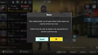 How To Show Offline To Your Friends In PUBG mobile @BattlegroundsMobile_IN