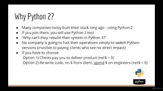 71. Python 2 vs Python 3