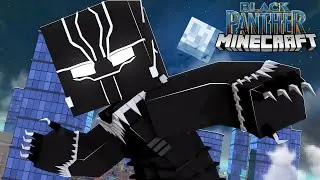 How to BECOME BLACK PANTHER - Minecraft Custom Adventure