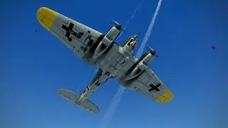 IL 2  Sturmovik Battle of Stalingrad Bomber Intercept in VR (cinematic)