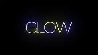 Saber Glow Effect in After Effects - No Plugins Required | Best Glow Effect AE