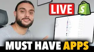 MUST Have Shopify Dropshipping Apps For Q4 & Giveaways | LIVE WITH THE ECOM KING