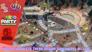 EasyEmily Plays: Mario Party Superstars - Horror Land (15 Turns Online Gameplay)