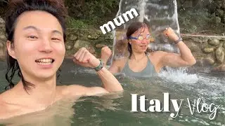 Korean mother-in-law tries Italian SPA for the first time