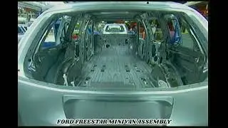 car assembly plant,ford minivan assembly