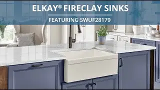 Elkay® Fireclay Farmhouse Sink SWUF28179