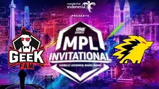 MPLI GEEK VS ONIC | MPL INVITATIONAL MATCH PENENTUAN