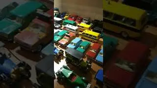 Коллекция моделей машин 1:43 СССР
