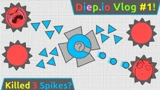 DIEP.IO NEW SPIKE UPDATE & TIPS AND TRICKS & HOW TO KILL THEM !! -Diep.io Vlog #1.