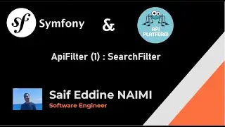 Api Platform V3 #8# : ApiFilter (1) : SearchFilter