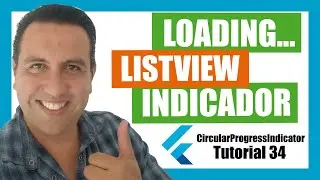 ⏲ CircularProgressIndicator Loading ListView ✅ - Tutorial 34 Flutter .- Flutter tutorial en español