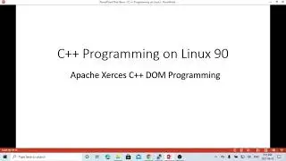 C++ Programming on Linux-  Apache Xerces C++ DOM Parsing XML Example