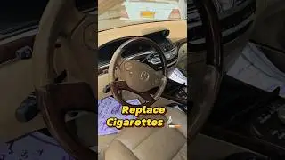 Mercedes cigarette 🚬 lighter replacement || #faultcodewithhamza