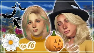 happy halloween!!!🎃 SIMS IN BLOOM CHALLENGE! 🌼 Daisy #16