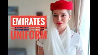 EMIRATES UNIFORM TRY ON || ПРИМЕРКА ФОРМЫ