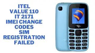 Itel Value 110 ( it2171 ) Imei change Code /Invalid sim solution