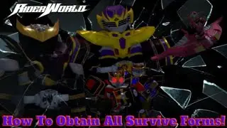 Rider World [How to Obtain All Survive Forms]
