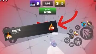 I ended a 1,000 winstreak in roblox rivals