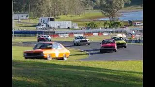 QHTCA Group N at Lakeside 7/9/24 round 3 of the Black Trucks Isuzu Ute QLD cup