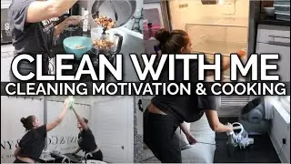 Clean With Me Speed Cleaning Motivation + Cooking ♥ GYPSY WIFE LIFE