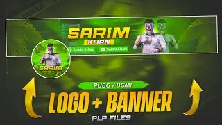 Pubg/Bgmi Logo + Banner Plp File For Pixellab | Gaming Logo + Banner Plp File 2023
